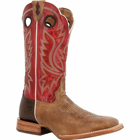DURANGO Men's PRCA Collection Bison Western Boot, SAND TOBACCO/CAYENNE, B, Size 8 DDB0468